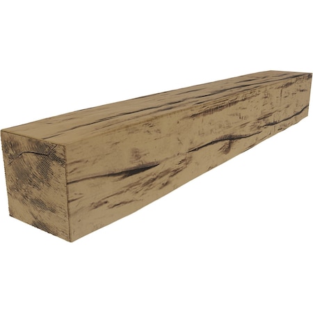 Riverwood Faux Wood Fireplace Mantel, NaturaL X 12D X 48W